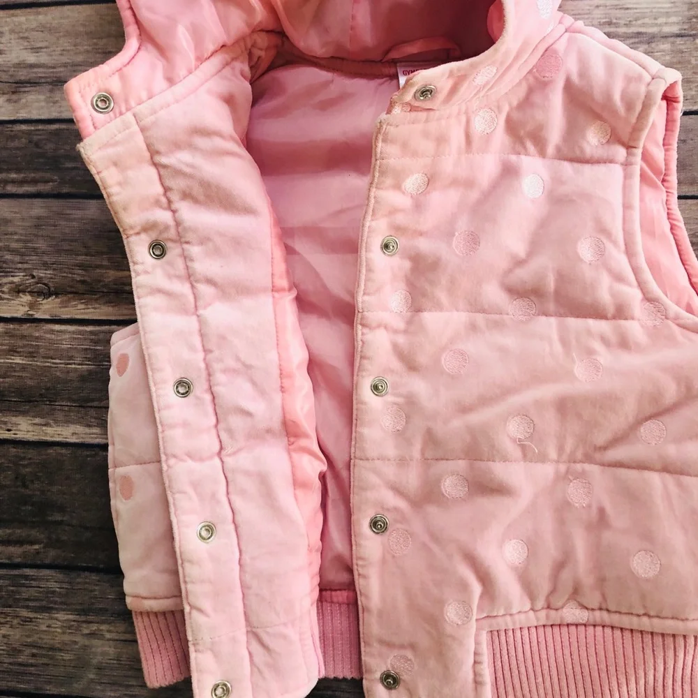 33. Vintage Gymboree pink vest! Size S (5/6)